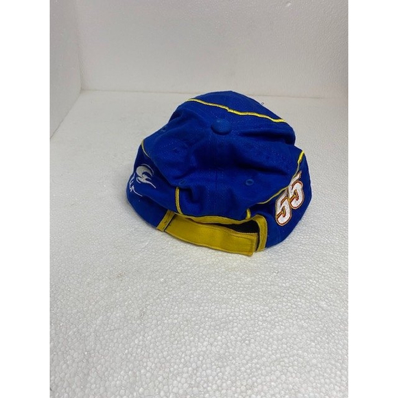 Napa Racing #55 Michael Waltrip Blue/Yellow OSFM Cap - Picture 2 of 4